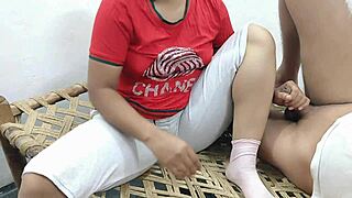 village gf gets pussy licked then anal pounded homemade