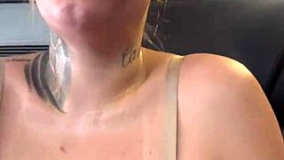 Gym girl flashes tits under top gets wet pussy soaked public stares