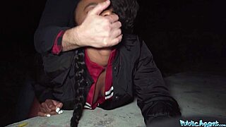 i loved getting fucked hard as french ebony in public