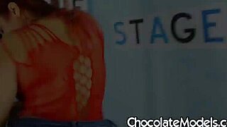 nona malone strips down her ripped clothes showing off that booty