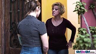 i'm that milf facesitting my horny teen fan while he licks my shaved pussy