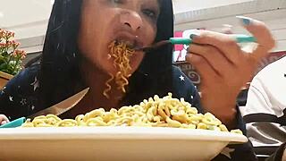 hooked up app boy at shop but fucked hard in his car