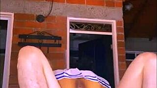 Shy petite Latina roommate Maria unleashes tight orgasmic alien cheating frenzy?