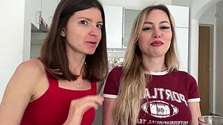 gina gerson maya rose dirty talk pussy fuck over coffee