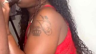 stepbrother's monster bbc gets slurped by keisha minaj until huge cumshot