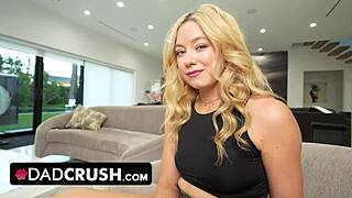 Stepdaughter Strips Shocking Stepdad's Eyes and Hands Before Riding