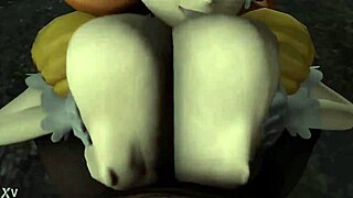 Possessed Daisy Craves Monster Cock Titty Fuck Cumshot