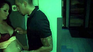 bound teen takes hardcore strapon from cash machine domme