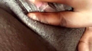 Girlfriend rubs her huge tits and ass to get me rock hard