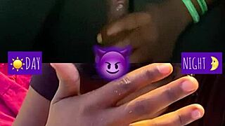 Fucked Big Booty Ebony Teen Twice Today!