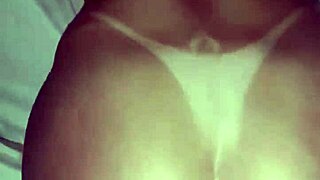 boyfriend spreads my ass for his friend to watch me twerk