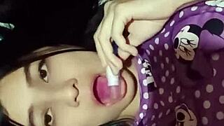 Latina Neighbor Spots White Guy Jerking Off?