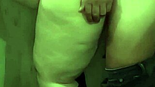 Quick kitchen fuck with hot milf mother-in-law ends creampie, wife almost catches us