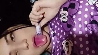 Latina Neighbor Spots White Guy Jerking Off?