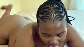 naughty ebony maid shakes her huge fat ass for you