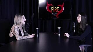 veja a entrevista safada com melina khalifa no porn cast brazil parte 3... watch sheer red lingerie!