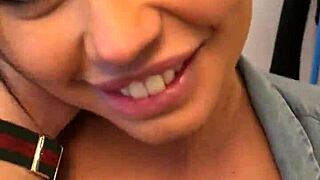 guy finally fucks pickup with huge instagram tits in shower