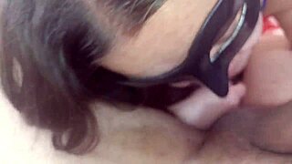 neighbor's new wife swallows cum from my cock usa 😜💦