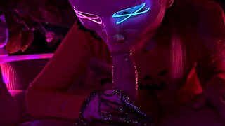 trick or treat blowjob from hot blonde 😏
