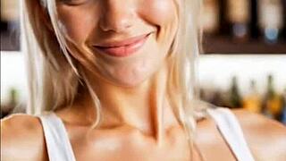 gorgeous skinny blonde teen rides pov cowgirl to intense orgasm