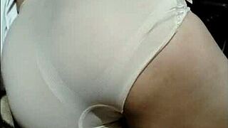 Fucking Doña Mary's big ass doggystyle at night