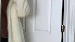 Wanna watch this big titted blonde milf stroke that monster cock pov?