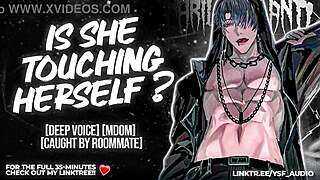 Dom roommate catches your masturbation and demands hot cum