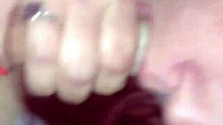 REDHEAD GOBBLES HUGE COCK DEEP!