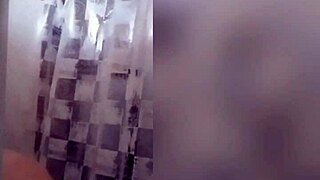 i love watching this cute latina teen shower her tattooed body