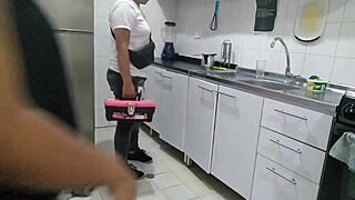 hired plumber checks pipes ends up eating my big ass