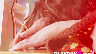 Beautiful Milf Uma Jolie Poses Undressing Big Ass Tits in Camper Striptease