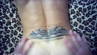 behind scenes first timer skinny glasses model tests italian pounding machine