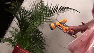 Blonde big tits milf fucked hard with facial cumshot finish