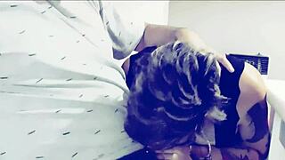 slut delivers out-of-this-world deepthroat on monster cock in orgy