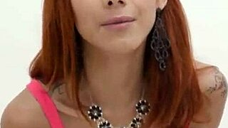 Sexy slut rips clothes for huge cock double anal creampie frenzy