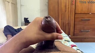 STEPSON CUMS HARD FROM STEPMOM'S SCHOOL JERKOFF!