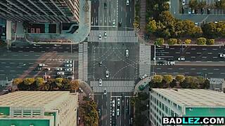 Petite Milf Railed By Blonde Roommate's Icy Dildo Anal Rimjob Dorm Fuck!