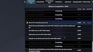 Manaka SFM Xmax flashes and gifts in modded town gameplay?