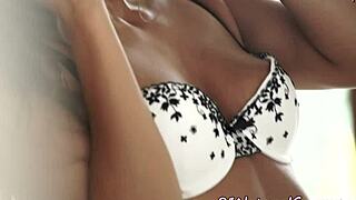 damn this european babe fingers her dripping wet cunt so good