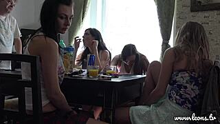 Elegant Models Unveil Lingerie And Miniskirts Backstage!