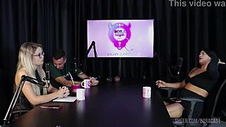 Bruna Carlos teases in sheer red on Val Mineirinha's wild cast