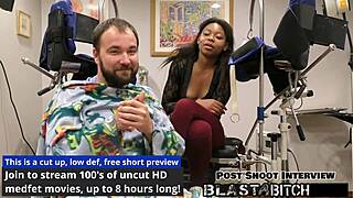 Minnie Rose's face blasted with cum in backstage blowjob pov.