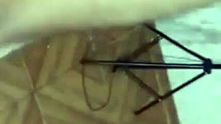 Wife begs cuck husband to film her cum-covered ass