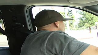 Blonde teen uhmm takes huge cock till cum-covered face!