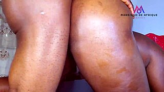 Intense Ebony Fuck Big Ass Colleague Huge Boobs