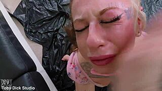 omg i really pissed in her gape and she drank it all like a dirty easter bunny whore