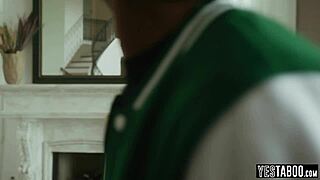 your pregnant student's gf begs coach for more black cock pounding?