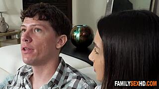 Step Sister Sucks Stepbrother's Monster Cock For TV Remote!