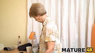 granny maid dying to get drilled hard by boss for reward 😍🍑🔥💦