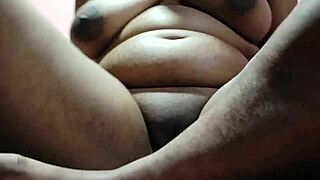 Neighbor aunty enjoys hard condom sex with steplad first time